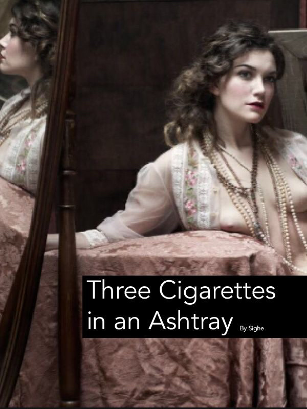 Three Cigarettes in an Ashtray